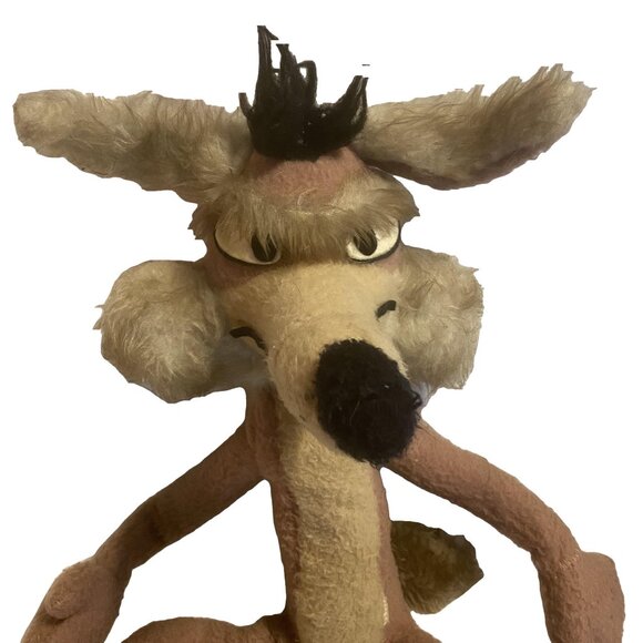 Mighty Star Wile E. Coyote Wired Plush 28″ 1971 Vintage Looney Tunes - Picture 4 of 12